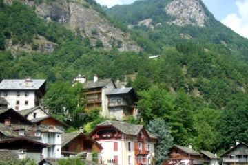 Centro di Campertogno - Scorcio