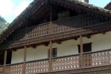 Centro di Campertogno - Particolare di Casa