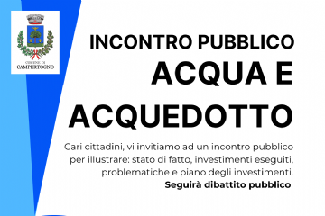 Incontro Pubblico Acqua e Acquedotto